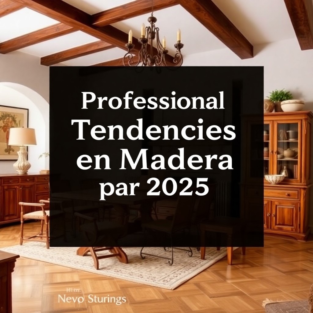 Tendencias en madera 2025